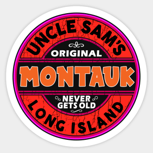 Montauk Long Island Surfing New York Surf Sticker